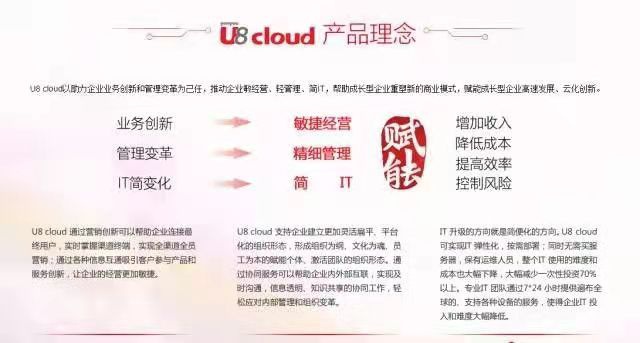 用友云U8Cloud，企業(yè)數(shù)字化智能ERP